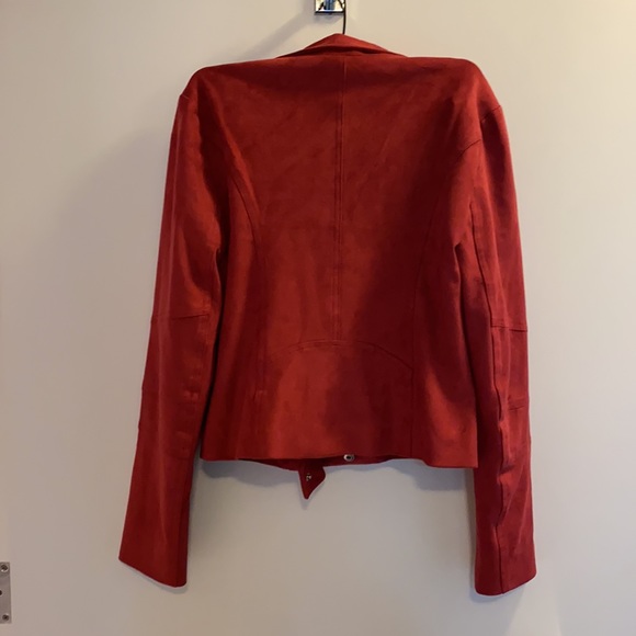 Express faux suede moto jacket - Picture 3 of 4